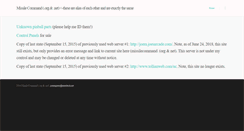 Desktop Screenshot of missilecommand.net