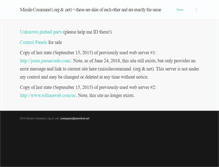 Tablet Screenshot of missilecommand.net
